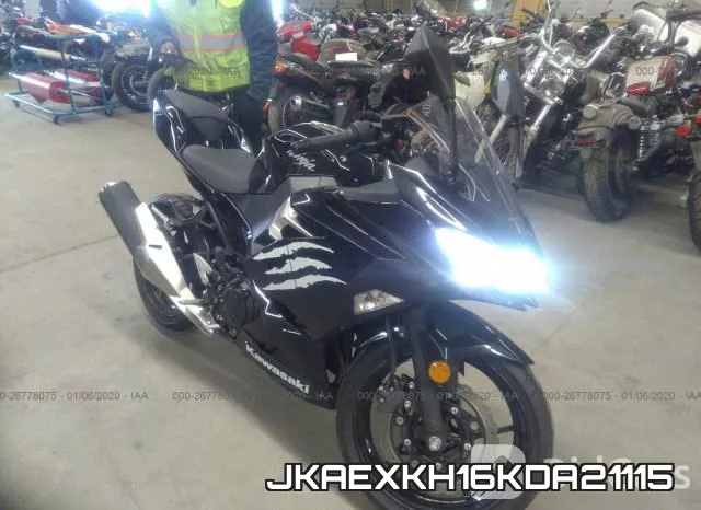 JKAEXKH16KDA21115 2019 Kawasaki EX400