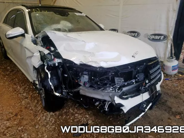 WDDUG8GB0JA346926 2018 Mercedes-Benz S-Class,  560 4Matic