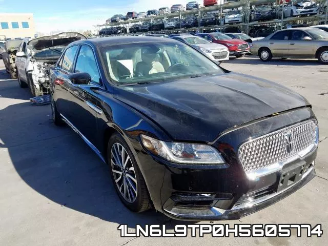 1LN6L9TP0H5605774 2017 Lincoln Continental,  Select
