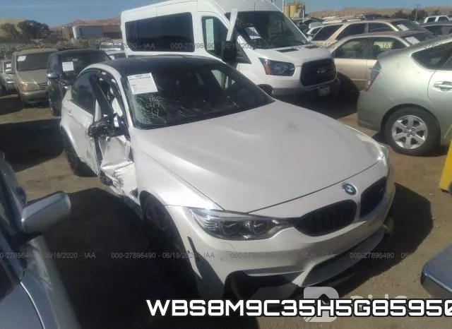 WBS8M9C35H5G85950 2017 BMW M3