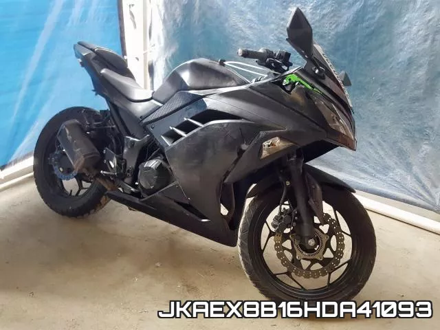 JKAEX8B16HDA41093 2017 Kawasaki EX300, B