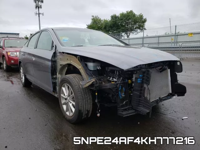 5NPE24AF4KH777216 2019 Hyundai Sonata, SE