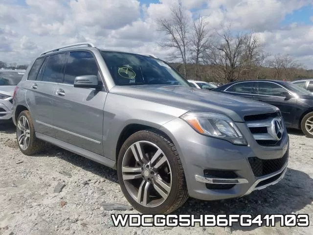 WDCGG5HB6FG411703 2015 Mercedes-Benz GLK-Class,  350