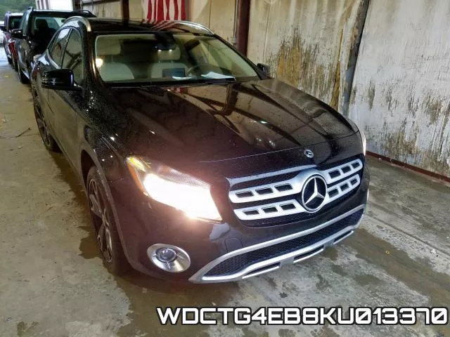 WDCTG4EB8KU013370 2019 Mercedes-Benz GLA-Class,  250