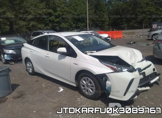 JTDKARFU0K3089767 2019 Toyota Prius, L Eco/Le/Xle/Limited