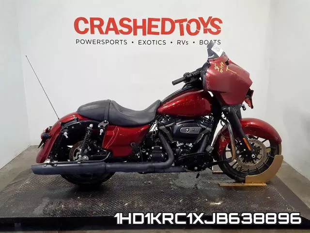 1HD1KRC1XJB638896 2018 Harley-Davidson FLHXS, Street Glide Special