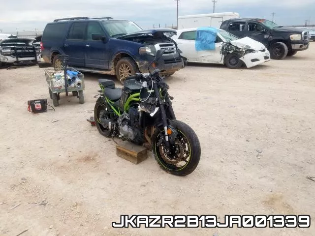 JKAZR2B13JA001339 2018 Kawasaki ZR900
