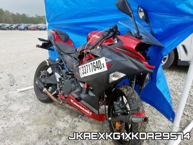 JKAEXKG1XKDA29574 2019 Kawasaki EX400