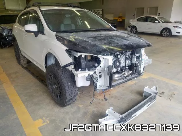 JF2GTACCXK8327139 2019 Subaru Crosstrek, Premium