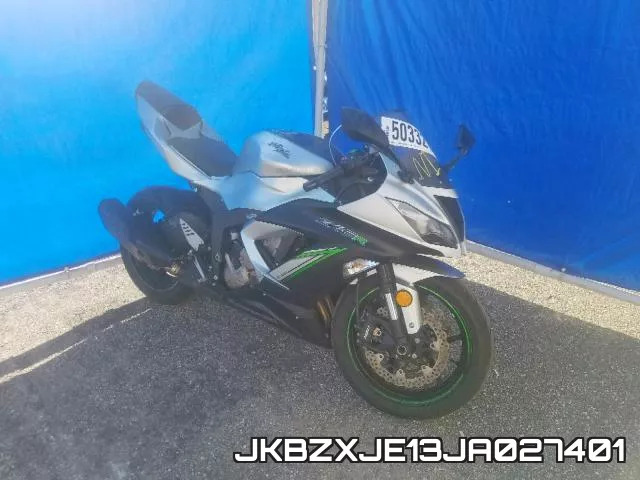 JKBZXJE13JA027401 2018 Kawasaki ZX636, E