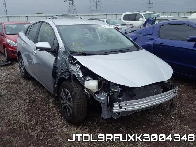 JTDL9RFUXK3004348 2019 Toyota Prius