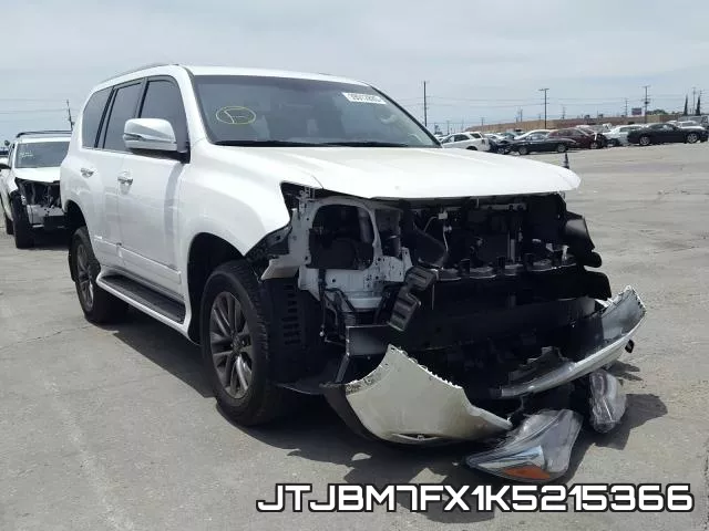 JTJBM7FX1K5215366 2019 Lexus GX, 460