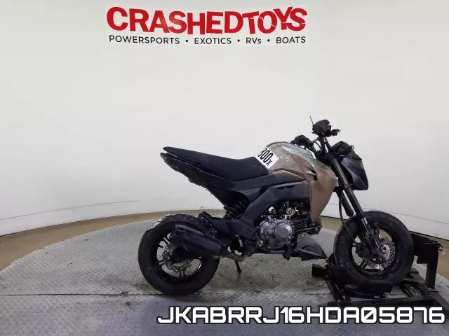 JKABRRJ16HDA05876 2017 Kawasaki BR125, J