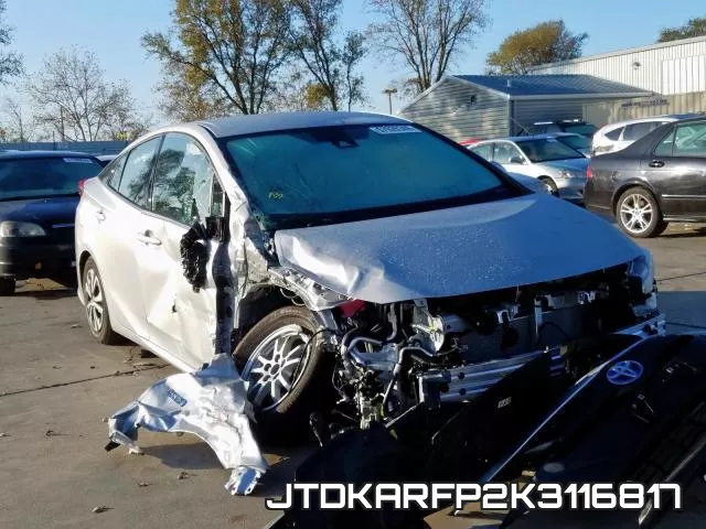 JTDKARFP2K3116817 2019 Toyota Prius