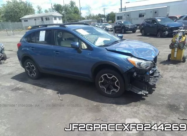 JF2GPACCXF8244269 2015 Subaru XV, Crosstrek 2.0 Premium