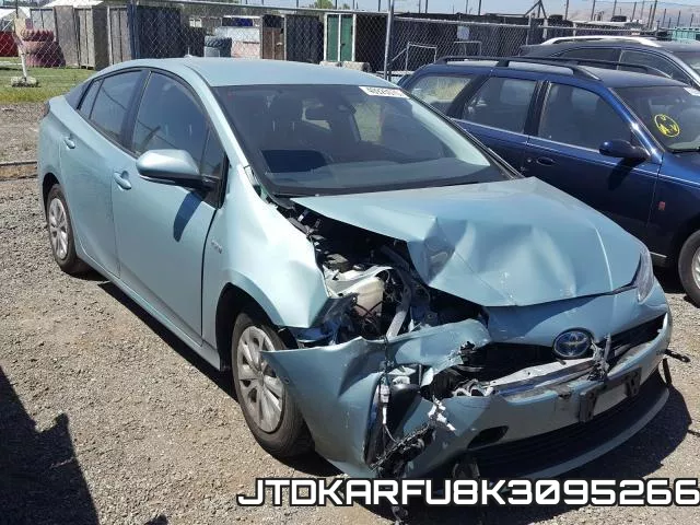 JTDKARFU8K3095266 2019 Toyota Prius