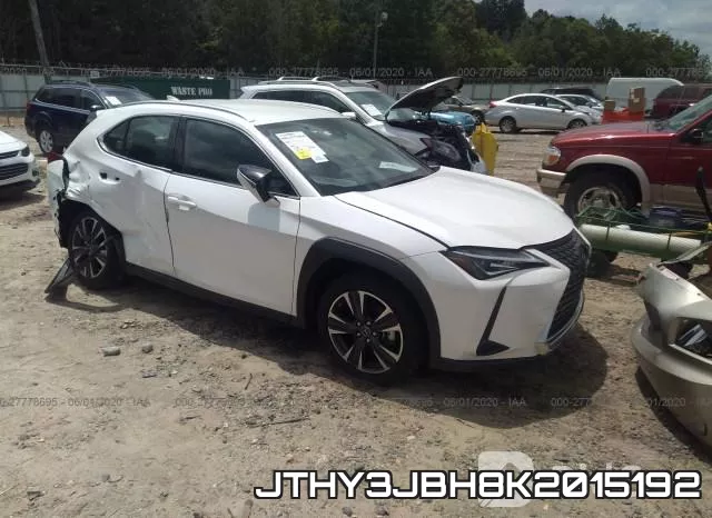 JTHY3JBH8K2015192 2019 Lexus UX, 200
