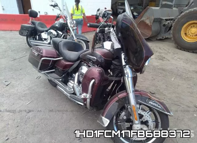 1HD1FCM17FB688372 2015 Harley-Davidson FLHTCU, Ultra Classic Electra Gld
