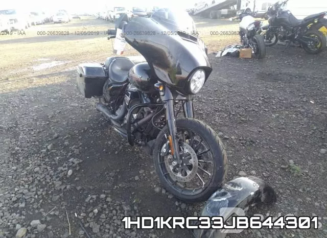1HD1KRC33JB644301 2018 Harley-Davidson FLHXS, Street Glide Special