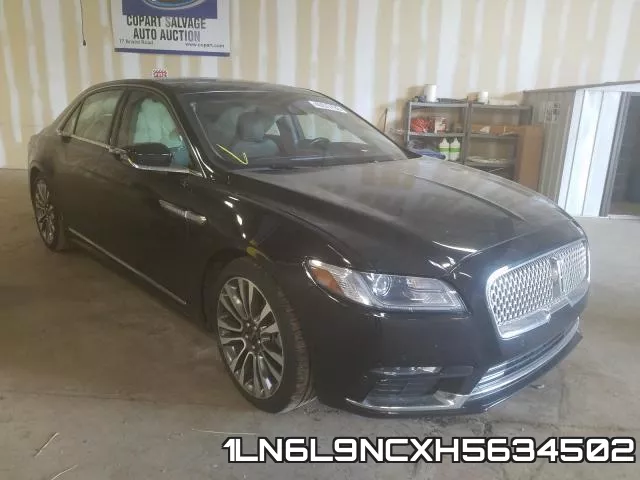 1LN6L9NCXH5634502 2017 Lincoln Continental,  Reserve