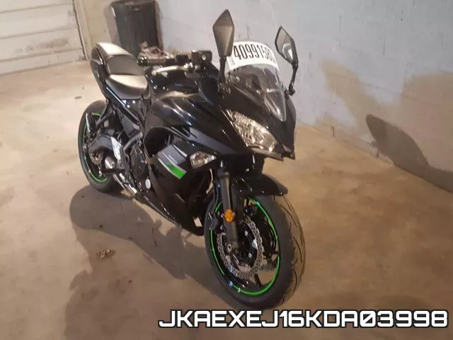 JKAEXEJ16KDA03998 2019 Kawasaki EX650, J