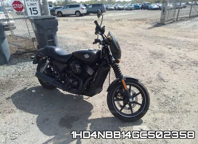1HD4NBB14GC502358 2016 Harley-Davidson XG750
