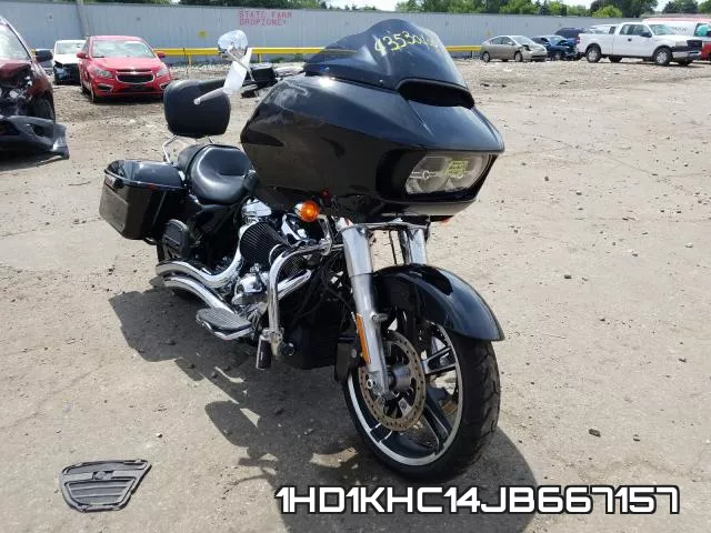 1HD1KHC14JB667157 2018 Harley-Davidson FLTRX, Road Glide