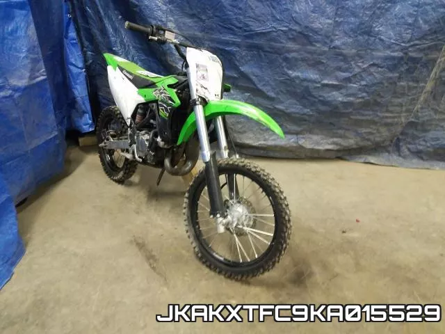 JKAKXTFC9KA015529 2019 Kawasaki KX100, F