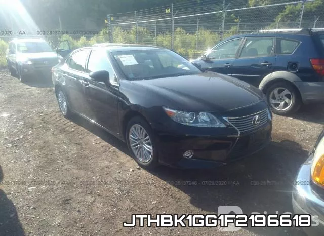 JTHBK1GG1F2196618 2015 Lexus ES 350