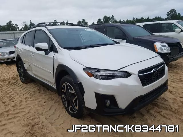 JF2GTANC1K8344781 2019 Subaru Crosstrek, Limited