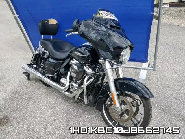 1HD1KBC10JB662745 2018 Harley-Davidson FLHX, Street Glide