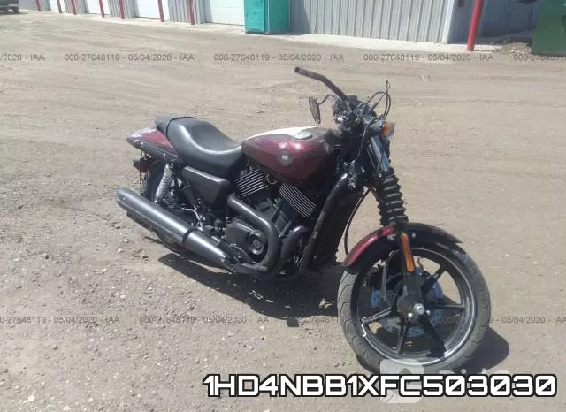 1HD4NBB1XFC503030 2015 Harley-Davidson XG750