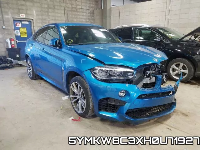 5YMKW8C3XH0U71927 2017 BMW X6, M