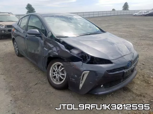JTDL9RFU1K3012595 2019 Toyota Prius