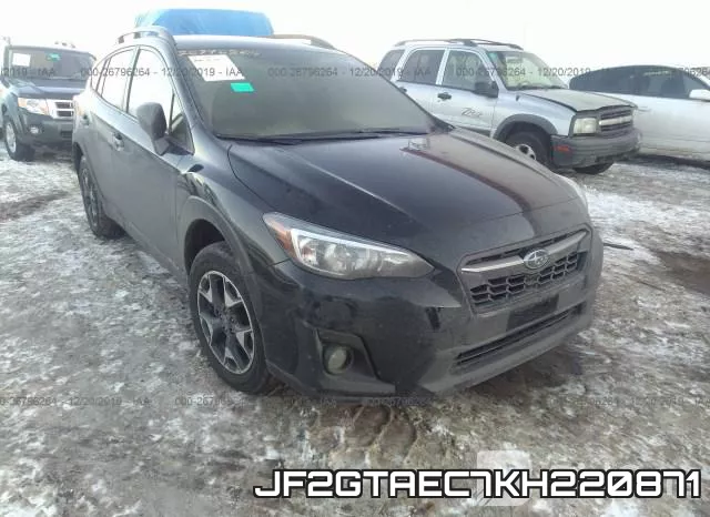 JF2GTAEC7KH220871 2019 Subaru Crosstrek, Premium