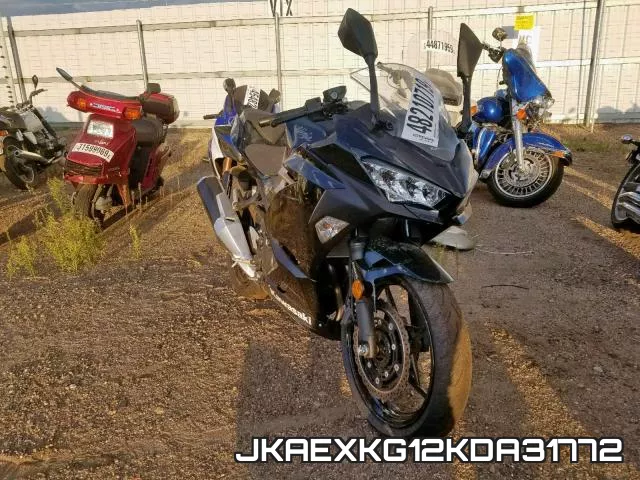 JKAEXKG12KDA31772 2019 Kawasaki EX400