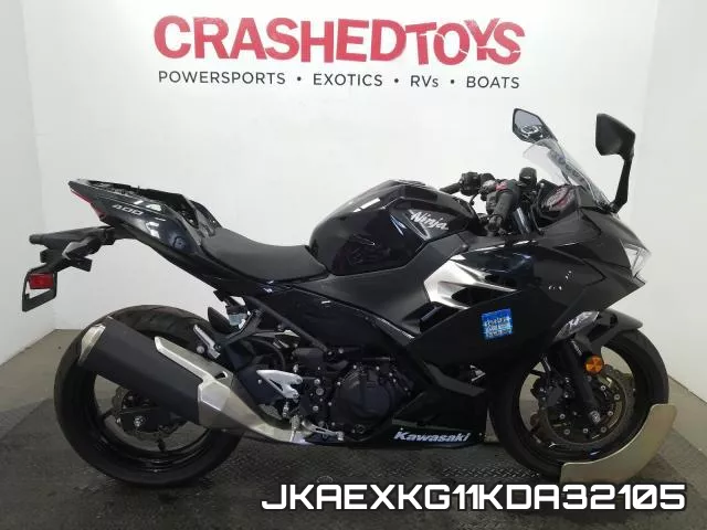 JKAEXKG11KDA32105 2019 Kawasaki EX400
