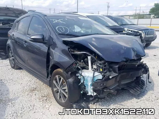 JTDKDTB3XK1622110 2019 Toyota Prius