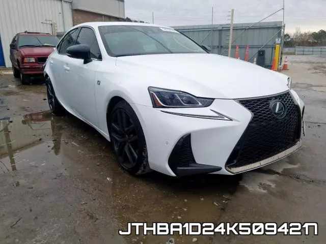 JTHBA1D24K5094217 2019 Lexus IS, 300