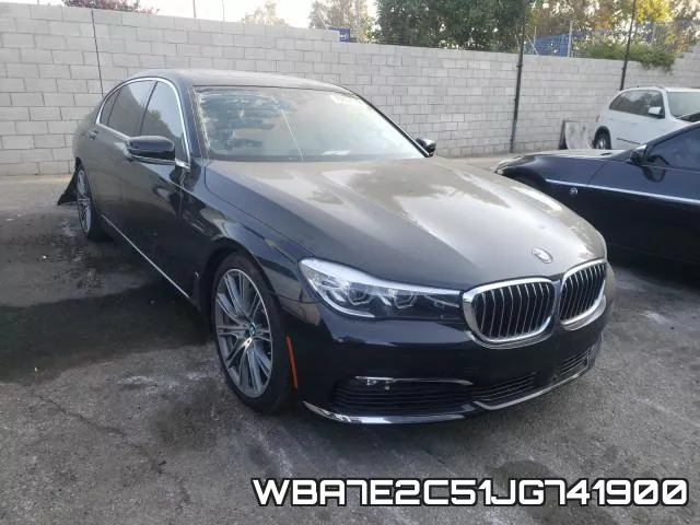 WBA7E2C51JG741900 2018 BMW 7 Series, 740 I