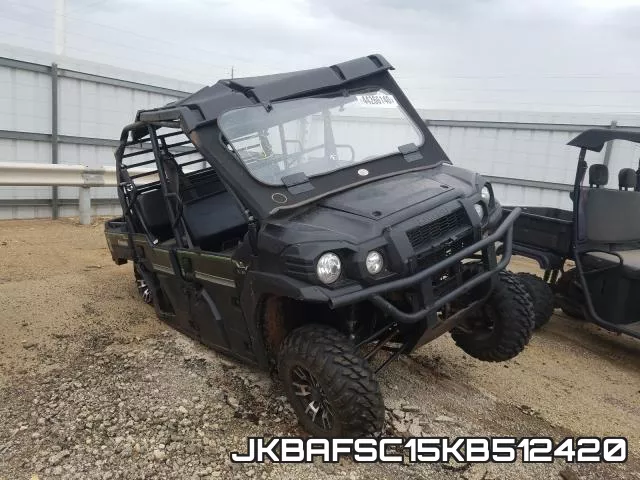 JKBAFSC15KB512420 2019 Kawasaki KAF820, C