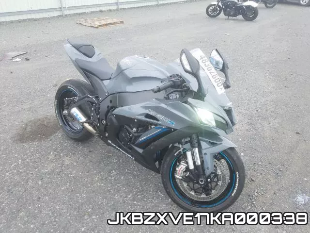 JKBZXVE17KA000338 2019 Kawasaki ZX1002