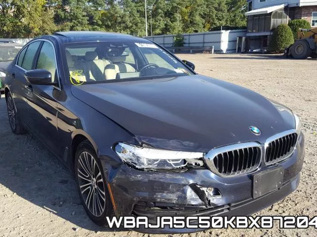 WBAJA5C50KBX87204 2019 BMW 5 Series, 530 I