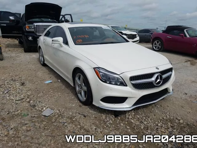 WDDLJ9BB5JA204288 2018 Mercedes-Benz CLS-Class,  550 4Matic