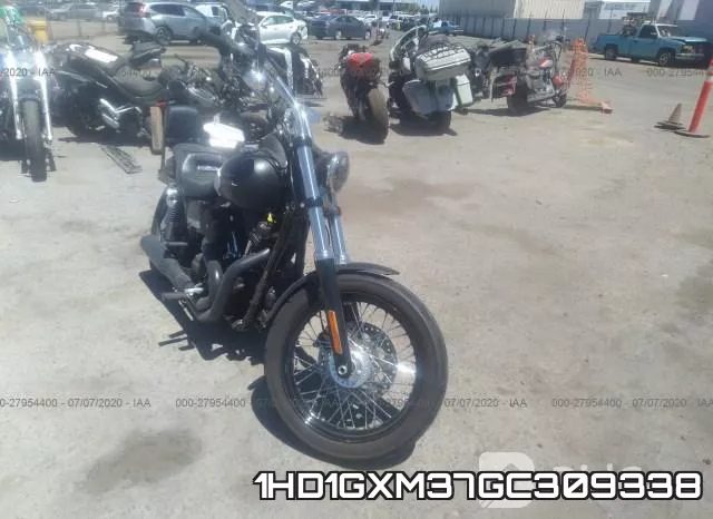 1HD1GXM37GC309338 2016 Harley-Davidson FXDB, Dyna Street Bob