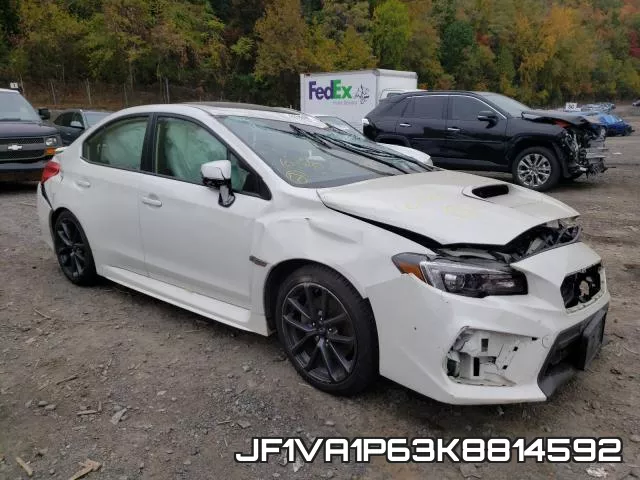 JF1VA1P63K8814592 2019 Subaru WRX, Limited