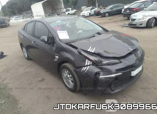 JTDKARFU6K3089966 2019 Toyota Prius, L Eco/Le/Xle/Limited