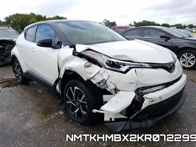 NMTKHMBX2KR072299 2019 Toyota C-HR, Xle