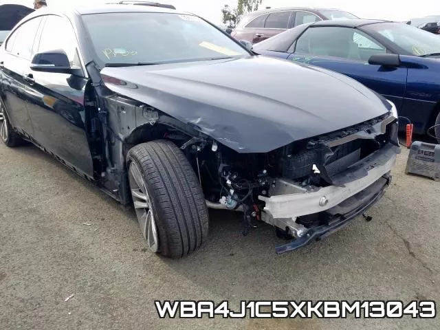 WBA4J1C5XKBM13043 2019 BMW 4 Series, 430I Gran Coupe