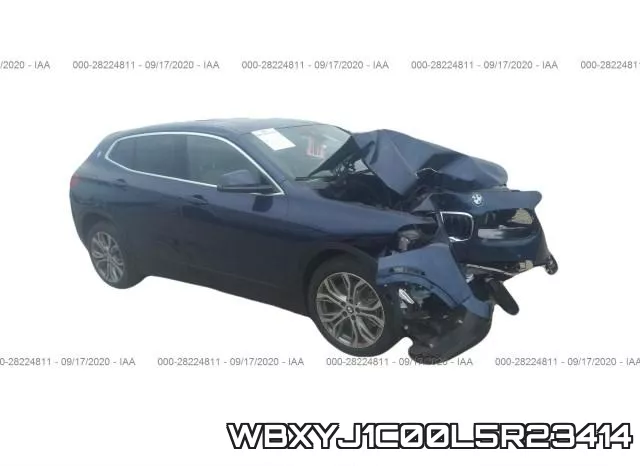 WBXYJ1C00L5R23414 2020 BMW X2, Xdrive28I